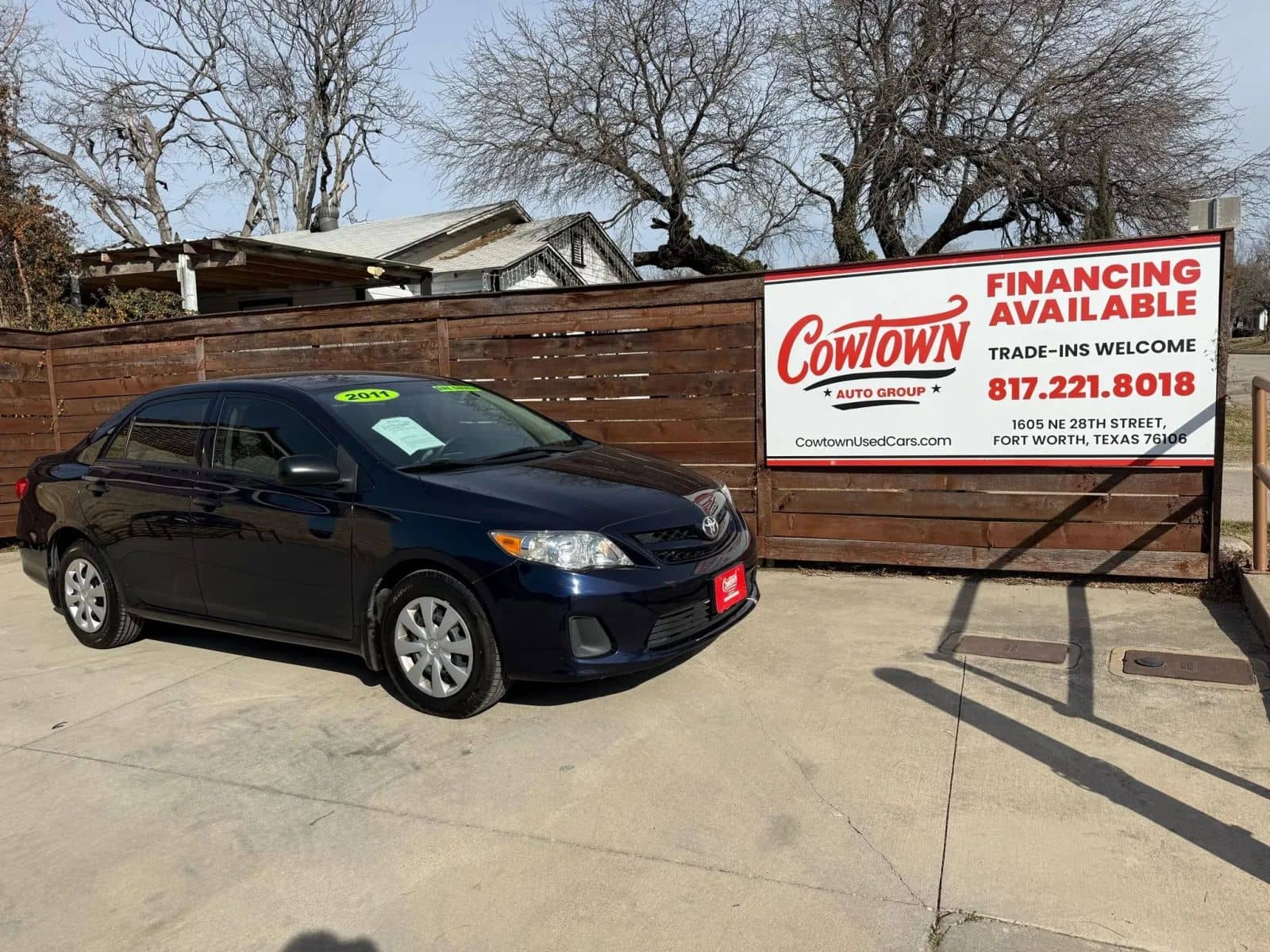 Used 2011 Toyota Corolla at Cowtown Auto Group