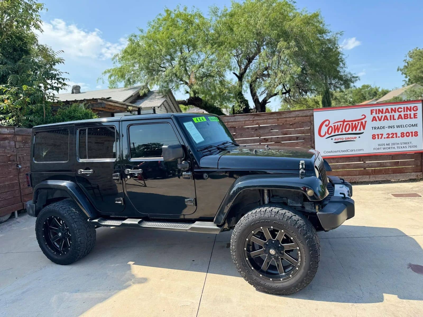 Used 2013 Jeep Wrangler at Cowtown Auto Group