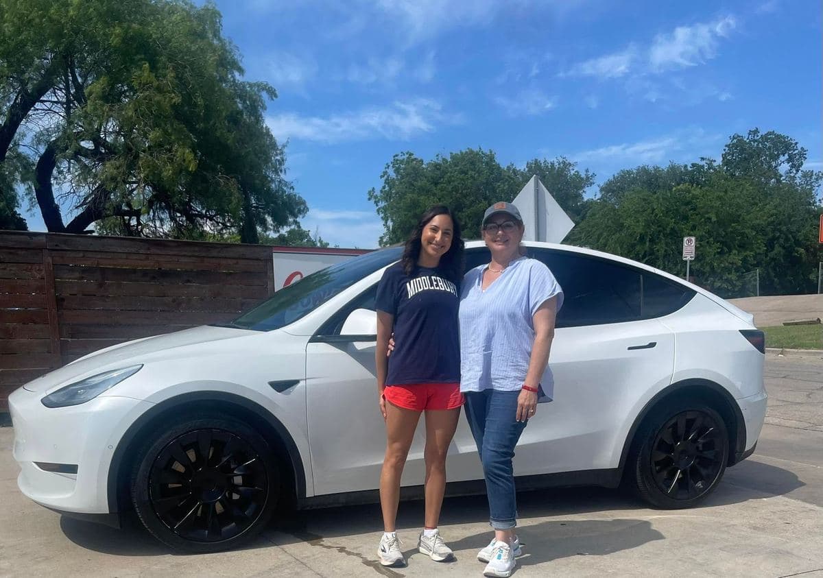 A Cowtown Auto Group customer picking up their vehicle (photo 5)
